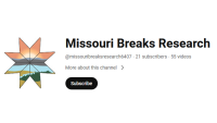 Missouri Breaks Research YouTube header